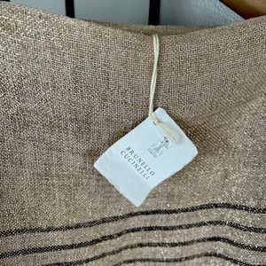 Brunello Cucinelli fine knit poncho